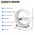 4-in-1 Wireless Charger, Night Light, Alarm Clock, and Bluetooth Speaker with App Control for Bedroom, Office,