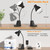 Desk Lamp for Home Office, 10W Wireless Charging, Eye-Caring LED Desk Light, CRI 95+ 3 Color Modes Stepless Dimming Pen Holder