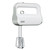 Master 4-in-1 Electric Hand Mixer with Turbo Boost, Stainless Steel Whisk, Beaters