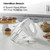 Hamilton Beach 6-Speed Electric Hand Mixer with Whisk, Traditional Beaters