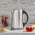 1.7-Liter Electric Kettle, Cordless Electric Tea Kettle, 1500-Watts for Fast Heat-Up of Water