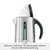 IQ Kettle Water Heater, 7 Cup, Brushed Stainless Steel