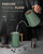 Electric Gooseneck Kettle, 1350W Electric Tea Kettle Wood Pattern Handle, 34oz