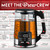Electric Glass Kettle – 1.7L Programmable Tea & Coffee Brewer with Digital Touch Display
