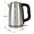 Kenmore 1.7L Cordless Electric Kettle w/ 6 Temperature Pre-Sets, Stainless Steel