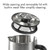 1.5 L Electric Tea Kettle, The Purist, 1500 Watts, Stainless Steel, Professional Series