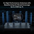 TP-Link BE6500 Dual-Band WiFi 7 Router (BE400) – Dual 2.5Gbps Ports, USB 3.0, Covers up to 2,400 sq. ft., 90 Devices