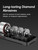 Electric Knife Sharpener, 3-Stage Diamond Knife Sharpener for Kitchen Knives 20-Degree Angle