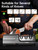 Electric Knife Sharpener, 3-Stage Diamond Knife Sharpener for Kitchen Knives 20-Degree Angle