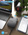 NewQ Filehub AC750 Travel Router: Portable Hard Drive SD Card Reader & Mini WiFi Range Extender for Travel | Wireless Access External Harddrive