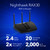 NETGEAR Nighthawk WiFi 6 Router (RAX30) 5-Stream Dual-Band Gigabit Router, AX2400 Wireless Speed (Up to 2.4 Gbps), Coverage Up to 2,000 sq.ft