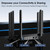 WAVLINK AX6000 Dual Band WiFi 6 Router, High Speed Gigabit Router for Wireless Internet, 8 High-Gain Antennas, 2.5G Ethernet Port