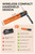 Electric Knife Sharpener, 3 Speed Max 7000RPM Handheld Sharpener