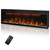 60 inches Electric Fireplace, Recessed and Wall Mounted Fireplace Heater and Linear Fireplace Inserts, with Timer, Remote Control