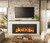 PRAISUN 70'' Fireplace TV Stand with 42'' Electric Fireplace, Farmhouse TV Stand for 65 75 Inch TV, Entertainment Center TV Console with 3 Drawers