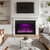 Electric Fireplace Inserts with 3 Flame & Top Light, Recessed Fireplace Heater, Thermostat, 750/1500W, Crackling Sound
