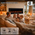84 inches Recessed & Wall Mounted Fireplace Heater 13 * 13 Colors Flame &Fuel Bed w/5 Dimmer, Touchscreen &Remote Control Temp