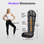 SAN HIMA Cordless Air Compression Leg Massager with Heat - Sequential Full Leg Compression Boots for Circulation & Pain Relief