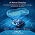 Cordless Pool Vacuum Robot Wall Climbing Waterline Cleaning, Smart Navigation, 180-Min Runtime up to 2150 Sq. Ft., Self-Parking