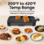 Chefman XL Electric Griddle with Removable Temperature Control, Immersible Flat Top Grill