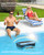 2026 Upgraded F1T Solar Powered Robotic Pool Skimmer Surface Cleaner with APP Support Dual Charging Options