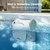 Robot Cleaner for Floor, Wall & Waterline | Always Cleaning, Never Charging | 40ft Cord | 4.1L Filter Basket for Inground & Above Ground Pools