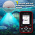 Portable Kayak Fish Finder - Fish Depth Finder for Boats - Rechargeable Transducer Fishing
