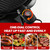 Electric Grill Outdoor, Techwood 2-in-1 Electric BBQ Grill