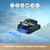 MOVA Diver A10 Cordless Robotic Pool Vacuum Cleaner, 6,000GPH Suction, 240min Runtime, Wall Climbing & Double-Pass Waterline Scrubbing