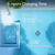 (2026 New) 240-Min Cordless Robotic Pool Cleaner, Wall-Climbing, 2 Brushes&Motors, Enhanced Waterline Care