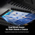 SAT 25 Robotic Pool Cleaner,Pool Vaccum for Inground Pools,AI Sonar Smart Navigation,Max 180-Mins Battery Life