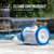 Poolvergnuegen Suction Pool Cleaner (2 Wheel) Automatic Vacuum for In-Ground Pools up to 16 x 32 ft