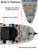 Kayak by BKC, Lightweight Fishing Kayak with Flipper