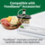 FoodSaver Compact Vacuum Sealer Machine with Airtight Bags and Roll
