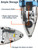 Fishing Kayak by BKC, Lightweight Solo Kayak