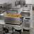 KoolMore Commercial Bain Marie Countertop Food Warmer, Soup Station, and Buffet Table Server with One Serving Section and Tap, Stainless-Steel Steamer