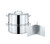 CONCORD Extra Large Outdoor Stainless Steel Stock Pot Steamer and Braiser Combo