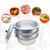 TrueCraftware- 13" x 19-1/2" Aluminum 3 Tier Steamer