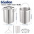 ARC 32QT Stock pot Seafood Boil Pot and Propane Stove Outdoor Cooker, Stainless Steel Crawfish Boil Pot with Basket and Steamer Rack