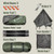 Backpacking Tent for Camping 1-5 Person Hiking Ultralight Tent for Waterproof Windproof Outdoor Two Doors Tents Easy Quick Setup Lightweight Instant Tents