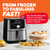 Instant Pot 4QT Vortex Plus 6-in-1 Mini Air Fryer, Custom Program Options, Crisps, Broils, Roasts, Dehydrates, Bakes, Reheats, 100+ In-App Recipes, Stainless Steel,4 Quarts