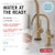Delta Faucet Clarifi Under Sink Reverse Osmosis Water Filter System with Gold Contemporary Beverage Dispenser Faucet