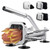 Eascandy French Fry Cutter, Heavy Duty Potato Slicer, Stainless Steel French Fries Cutter for Sweet Potato, Carrot, Yam, Cucumbers, 1/2&3/8&1/4 Cutter