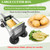 Commercial French Fry Cutter Heavy Duty Potato Slicer with 3/8&1/4&1/2 Inch Blade