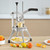 VEVOR Commercial Vegetable Chopper w/ 4 Replacement Blades, Stainless Steel French Fry Cutter