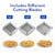 New Star Foodservice 43204 Commercial Grade French Fry Cutter with Suction Feet