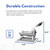New Star Foodservice Extra Heavy Duty French Fry Cutter 3/8" with Wall Bracket