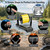 Fishing Line Spooler for Large Spools, Holds Filler and Bulk spools