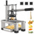 French Fry Cutterr,Professional Potato Cutter Slicer with 3/8", 1/2", 1/4"