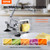 VEVOR French Fry Cutter, Potato Slicer with 1/2", "3/8", "1/4 Stainless Steel Blades, Manual Potato Cutter Chopper with Suction Cups, Great for Potato, French Fries, Cucumber, Vegetables, Carrot